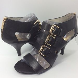 Michael Kory Black strapping sanded size  8.5